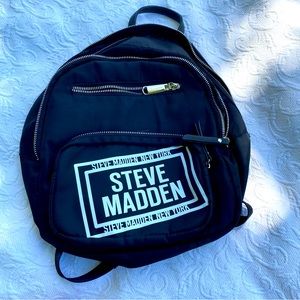 Steve Madden Black Backpack